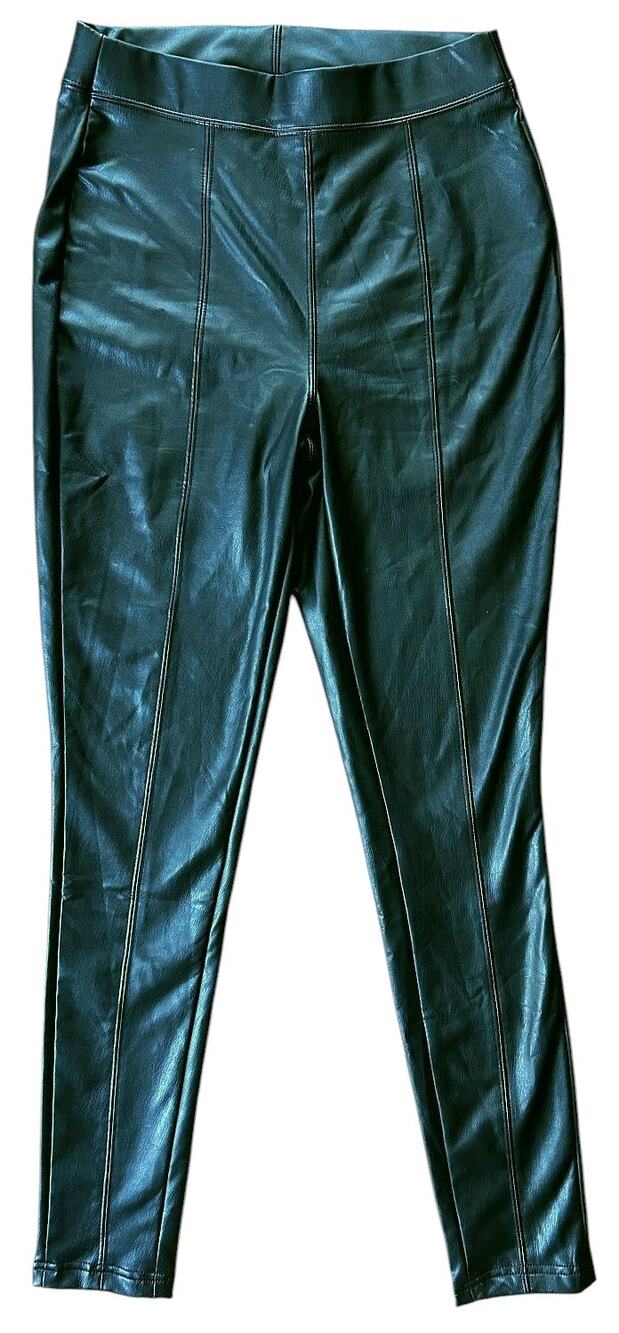 CI Sono Faux Leather Black Pants / Leggings Women’s Medium